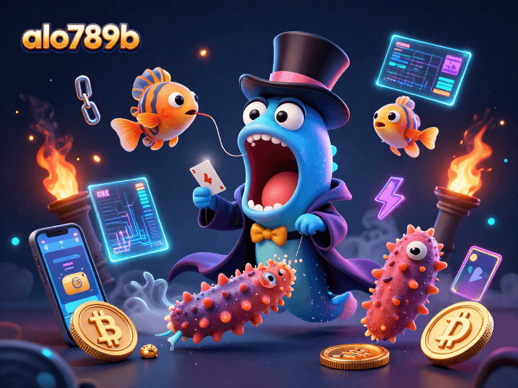 Experience magical games at alo789b with enchanting creatures in a vibrant casino atmosphere.