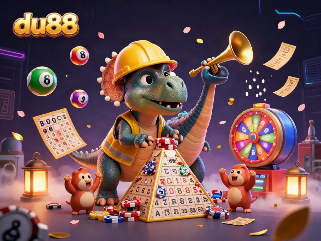 Engage in thrilling gameplay at du88 with vibrant characters and dynamic casino action.