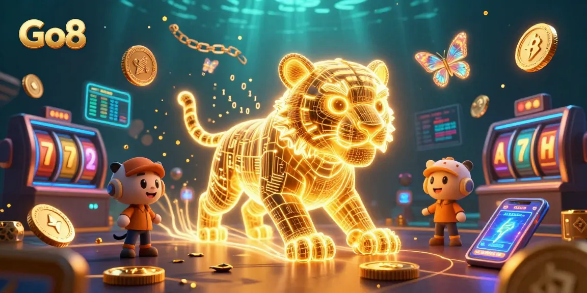Engage in thrilling gameplay at Go8 with vibrant casino scenes and immersive character interactions