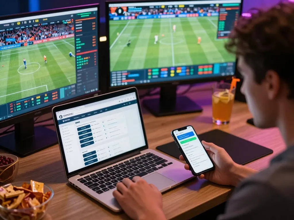 Engaging sports betting experience as Go8 enthusiasts place strategic bets on live events