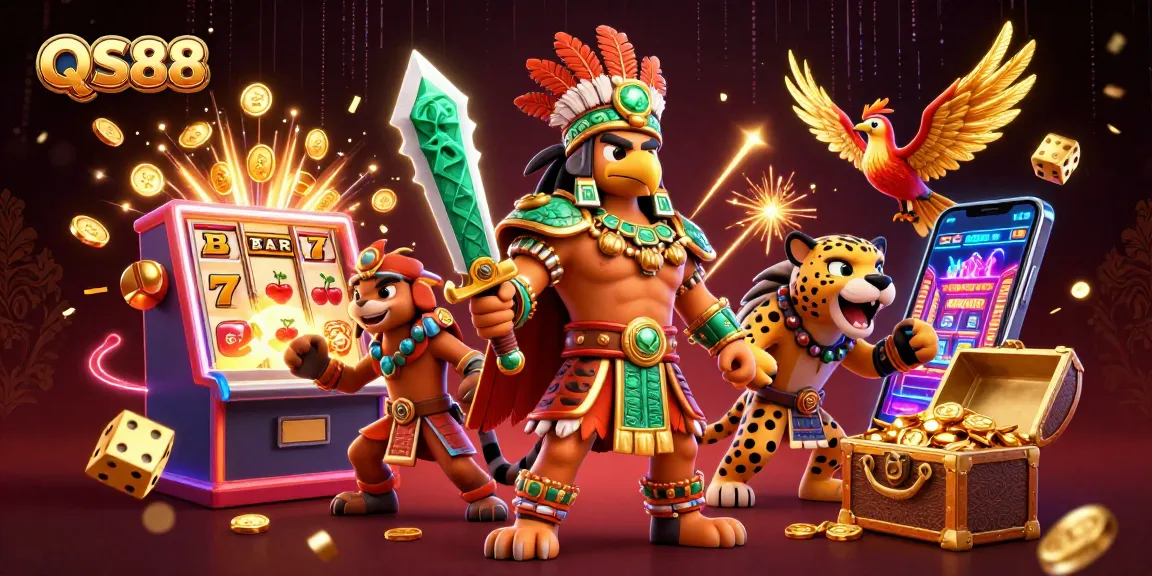 Experience the excitement of QS88 with vibrant slot games featuring dynamic jackpots and colorful symbols.
