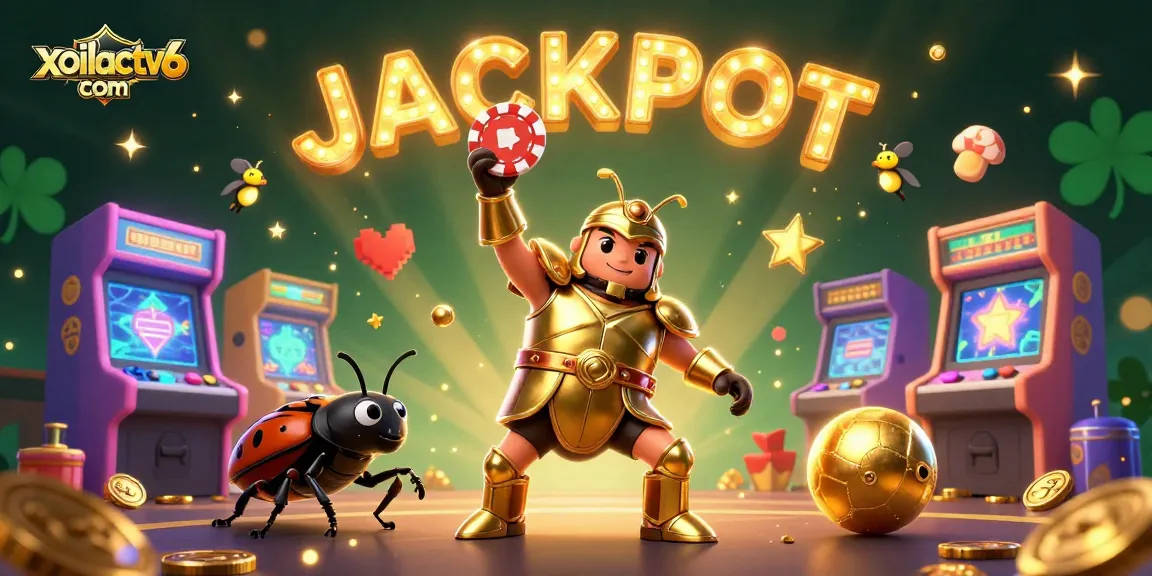 Experience epic wins with xoilactv6 com in a vibrant, immersive casino adventure illustration.