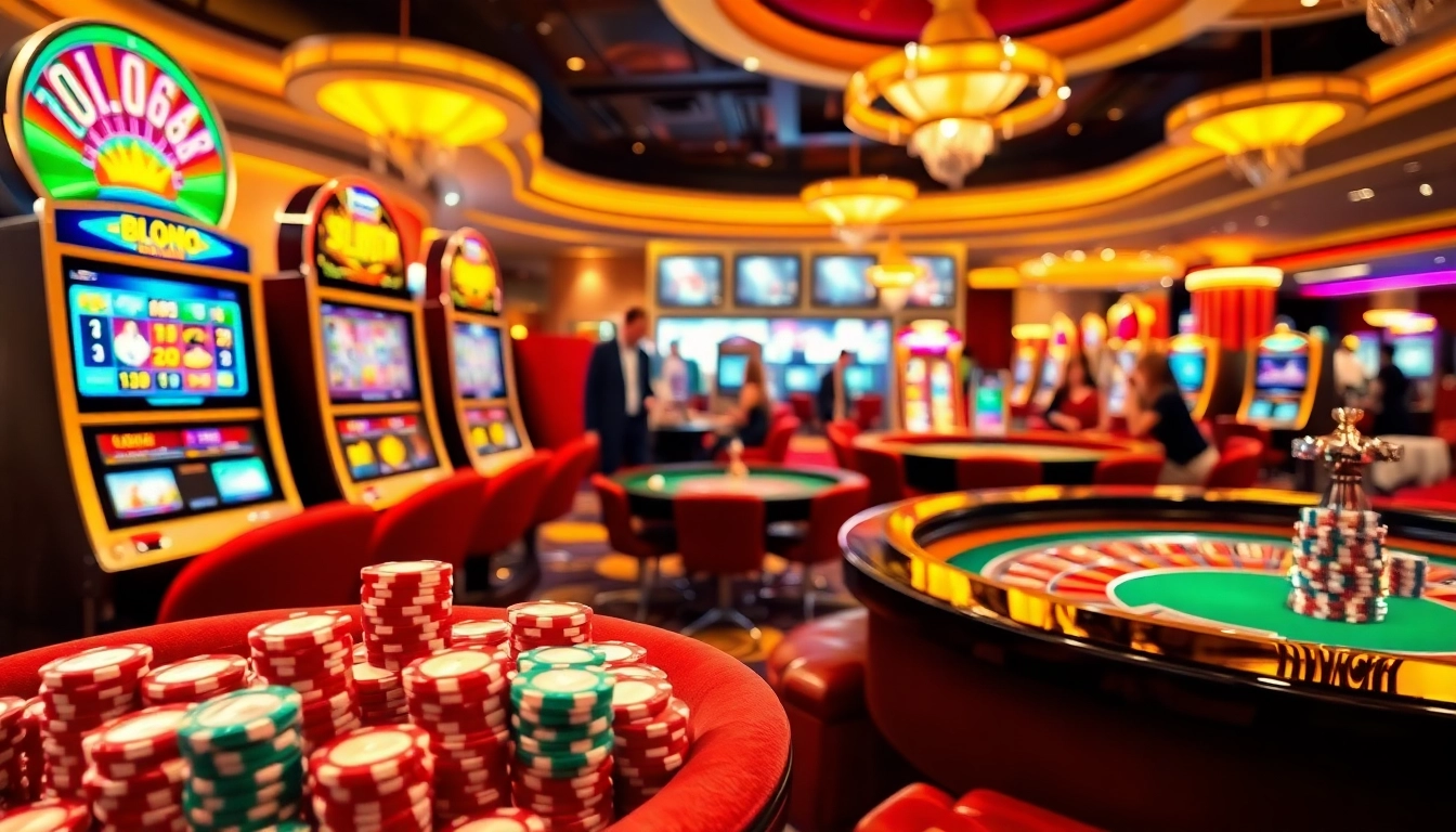 Erleben Sie den neuen casino bonus ohne einzahlung neu in einer lebhaften Casino-Umgebung mit aufregenden Spielen.