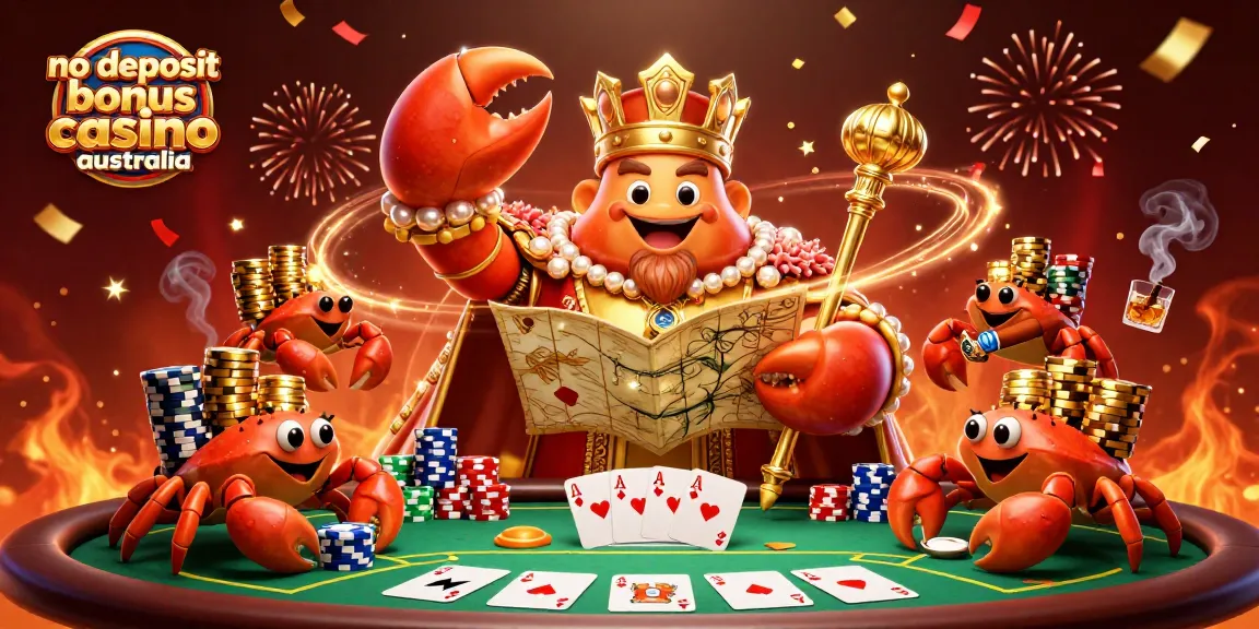 Experience the excitement of no deposit bonus casino australia with vibrant characters and rich casino elements.