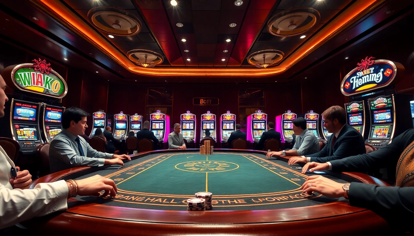 Jouer dans un casino en ligne fiable avec une ambiance élégante et des jeux captivants.