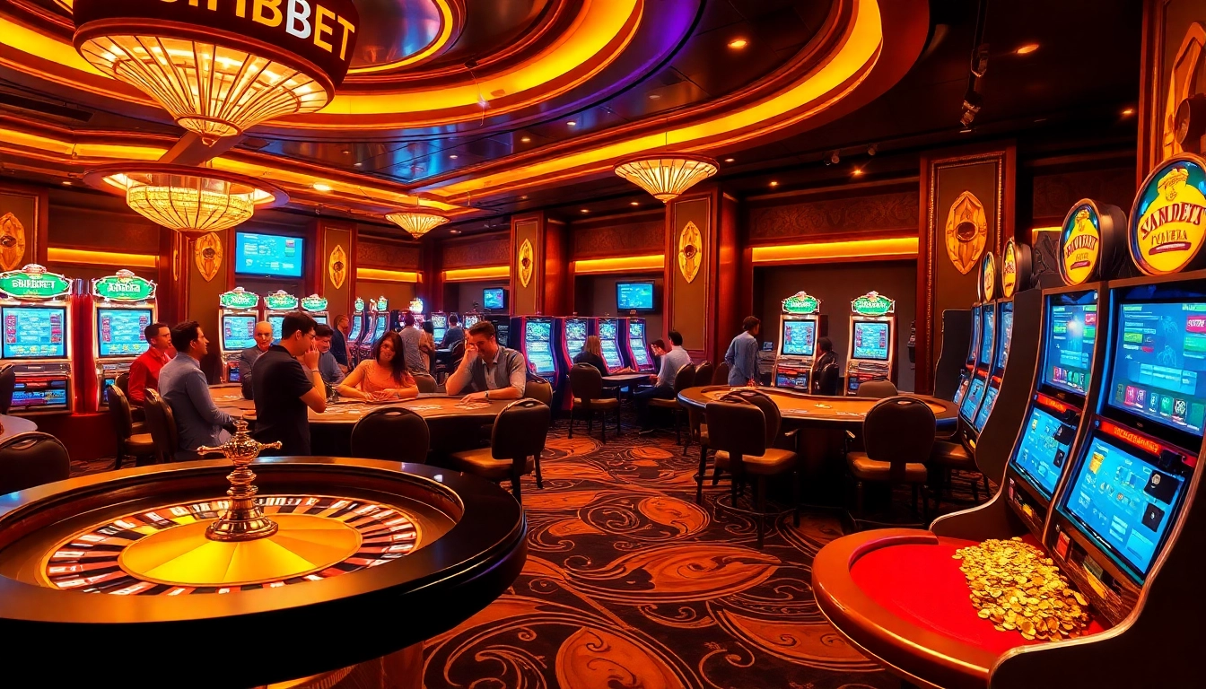 Experience the thrill of SHBET with exciting games at a modern casino.