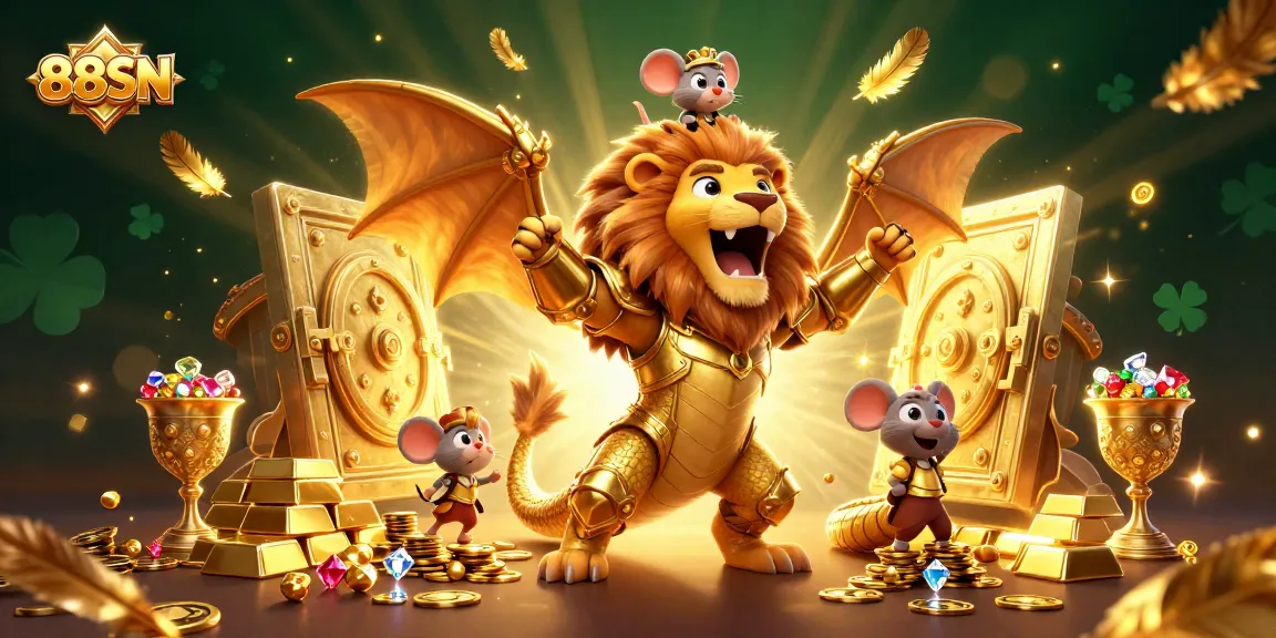 Experience the thrill of winning at 88SN with vibrant gaming elements and captivating visuals.