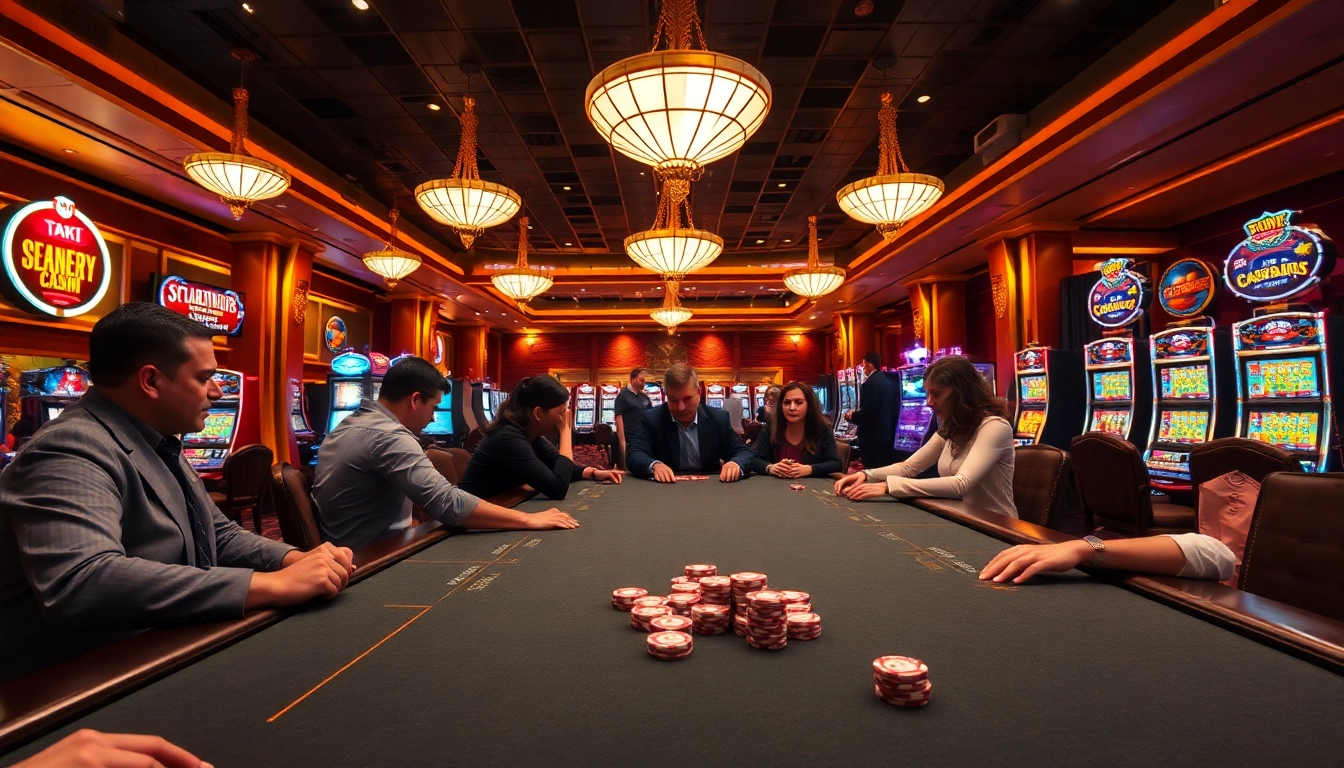 Le jeu de casino en ligne argent réel attire des joueurs dans une ambiance dynamique et colorée.