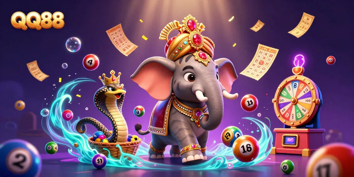 Experience excitement with QQ88 in a vibrant, interactive 3D casino scene.