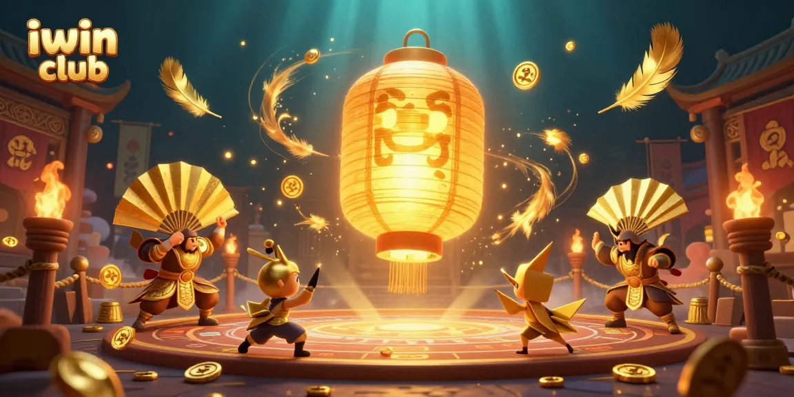 Engage with exhilarating experiences at iwin club through this vibrant casino illustration showcasing gaming excitement.