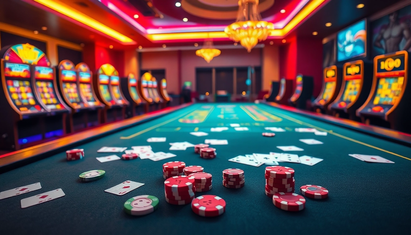 Experience the excitement of gaming at i9bet com with vibrant casino visuals and thrilling gameplay.