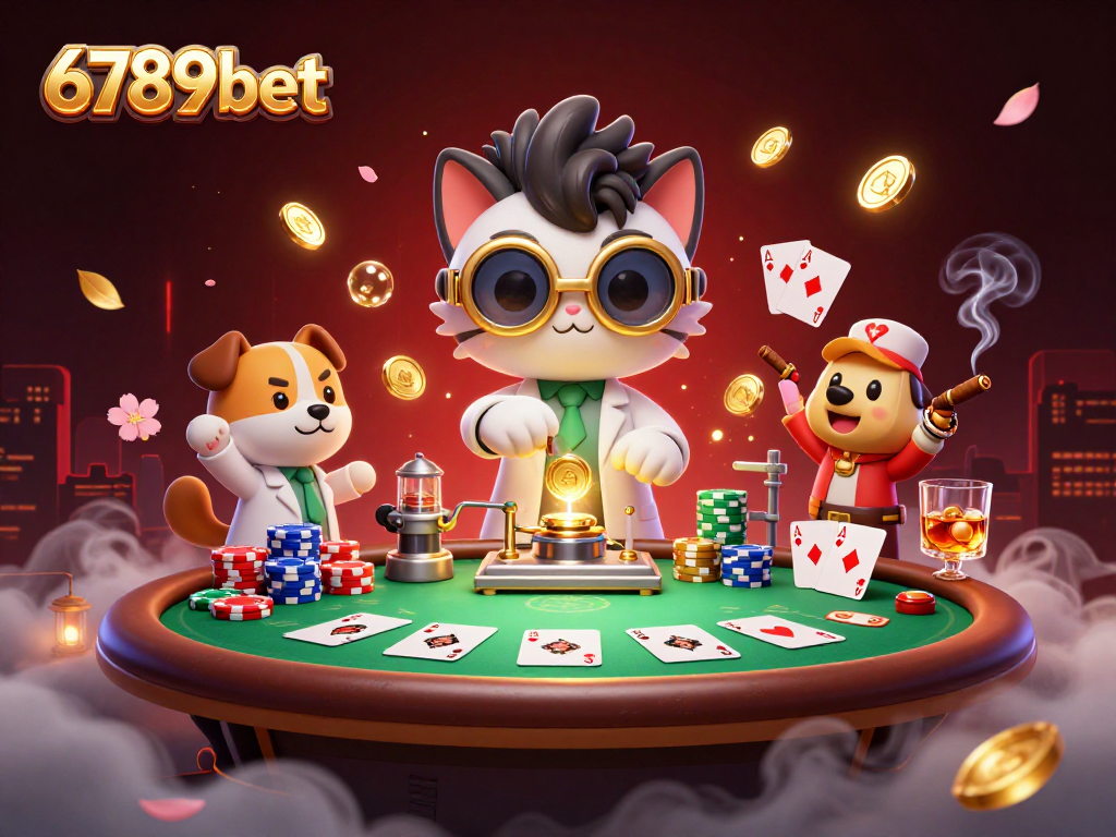 Engage in thrilling games at 6789bet with captivating visuals and vibrant casino elements.