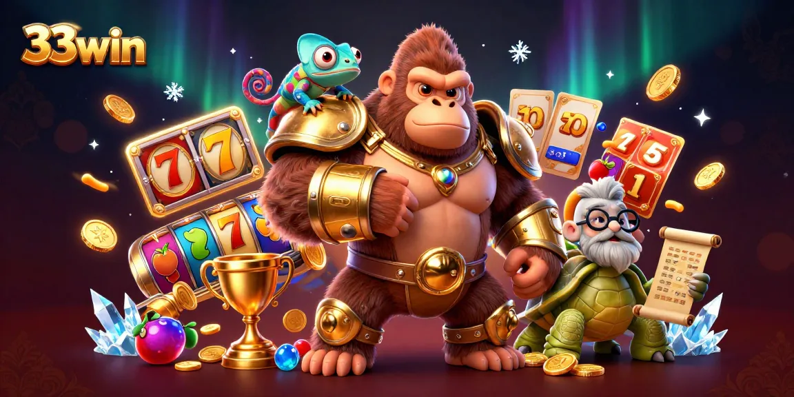 Experience thrilling gaming wins at 33win with immersive casino elements and dynamic visuals.