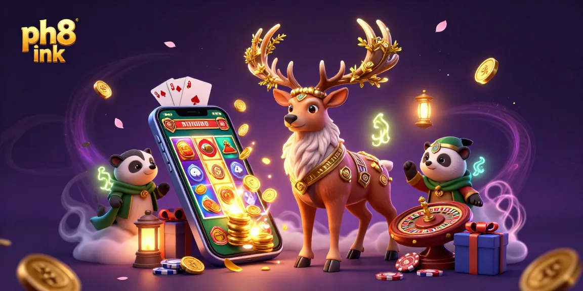 Engage with ph8 ink and experience thrilling online slots surrounded by vibrant gaming elements.